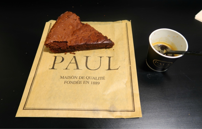 moelleux au chocolat and coffe 