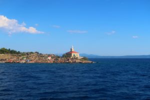 The lighthouse of Makarska, Croatia