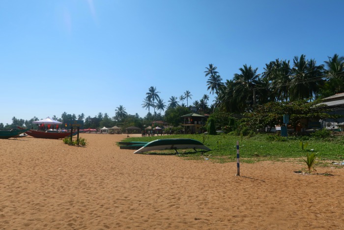 unawatuna beach in sri lanka 