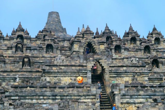 borobudur temple in java indonesia 